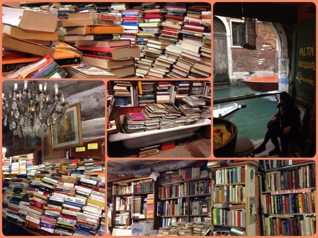 La libreria Acqua Alta: libri, libri e ancora libri (un po' umidicci)